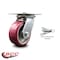 Service Caster 5 Inch Heavy Duty Poly on Aluminum Caster with Roller Bearing and Swivel Lock SCC-35S520-PAR-BSL - alternate 4